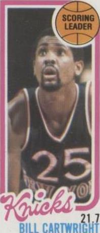 1980-81 Topps - Bill Cartwright #163