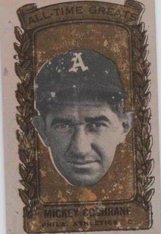 1963 Topps Bazooka - Mickey Cochrane #34