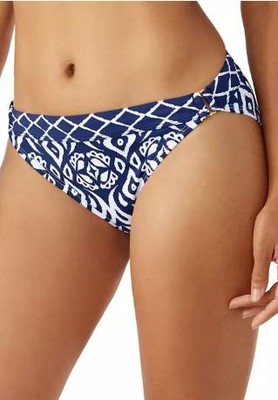 

Tommy Bahama Ikat Diamonds Хипстеры с отделкой плавки, Темно-синий, Средний, Mare navy