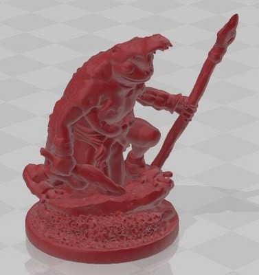 Core Kroaken Mini - Swamp of Sorrows - Pathfinder - Dungeons & Dragons -RPG- Tab