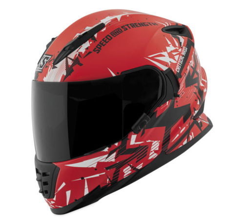 SIMPSON SPEED GLOSS WHITE MOTORCYCLE TOP GEAR 