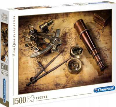 Puzzle 1500 elementów. High Quality. Droga do skarbu