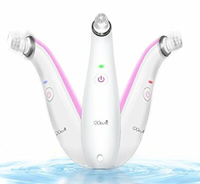 Electric Blackhead Remover QQCute Comedo Suction Rechargeable Facial Pore Cleane