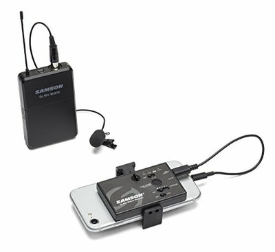 Samson Go Mic Mobile Video Lavalier Wireless System smartphones+digital cameras