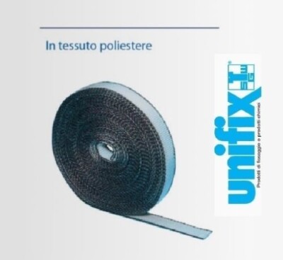 NASTRO DI FISSAGGIO IN TESSUTO POLIESTERE 10mt PER TUBI CONDOTTI DI VENTILAZIONE