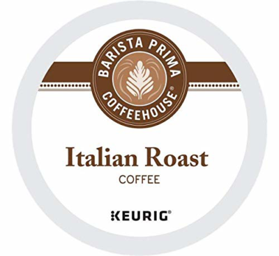 BARISTA PRIMA ITALIAN ROAST K CUP COFFEE 72 COUNT