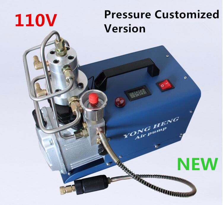 220V-230V Ansprechdruck 300bar 4500 Psi Luftpumpe hohen Druckluftkompressor PCP