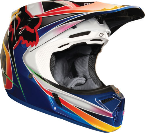 Fox Racing V1 Barbed Wire Special Edition Motocross Helmet