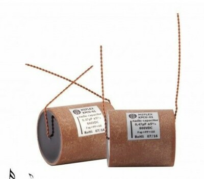 KPCU01H447J  Miflex  0,47uF 470nF 630VDC  5%  44x50mm  Copper Foil Paper [2 pcs]
