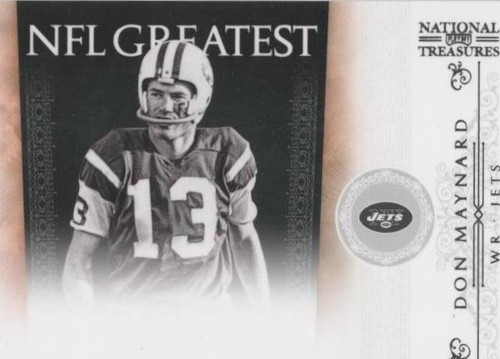 2010 Playoff National Treasures Don Maynard #26