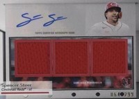 2024 Topps Museum Collection - Spencer Steer #SWTRA-STE