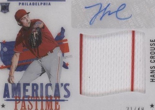 2022 Panini Chronicles - Hans Crouse #APMS-HC