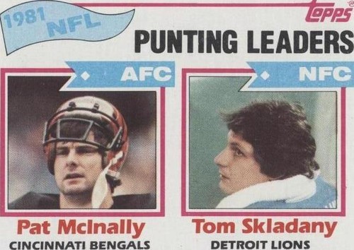 1982 Topps Pat McInally Tom Skladany #262