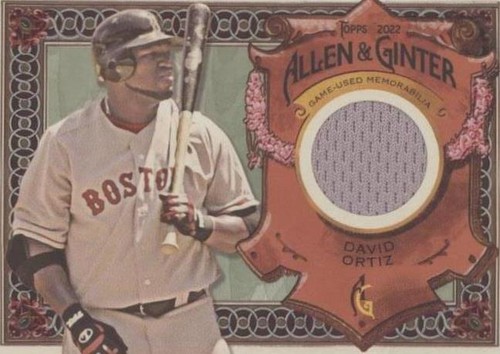 2022 Topps Allen & Ginter - David Ortiz #AGRA-DO