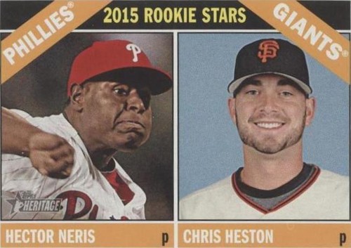 2015 Topps Heritage - Chris Heston Hector Neris #401