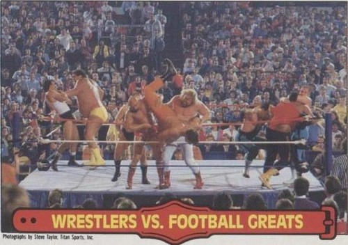 1985 O-Pee-Chee Pro Wrestling Stars - Andre the Giant Big John Studd Iron Sheik #67