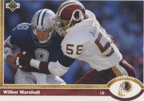 1991 Upper Deck Wilber Marshall #276