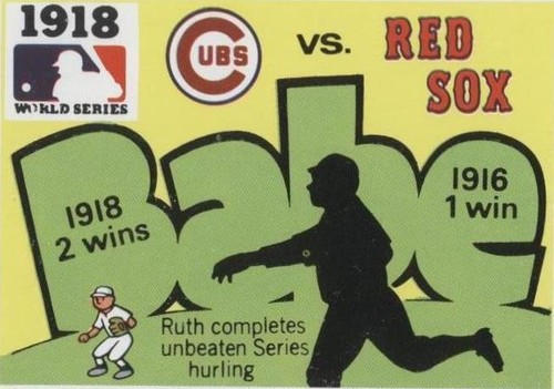 1971 Fleer Laughlin World Series - Babe Ruth #16