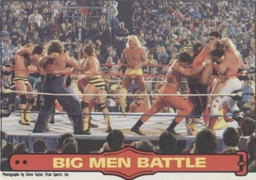 1985 O-Pee-Chee Pro Wrestling Stars - Big John Studd William Perry #68