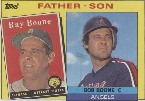 1985 Topps - Bob Boone Ray Boone #133