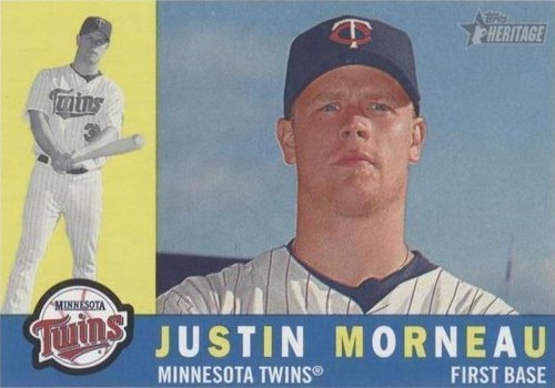 2009 Topps Heritage - Justin Morneau #450