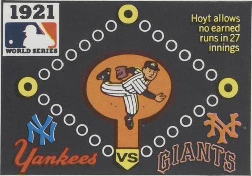 1971 Fleer Laughlin World Series - Waite Hoyt #19