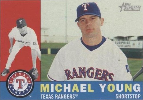 2009 Topps Heritage - Michael Young #379