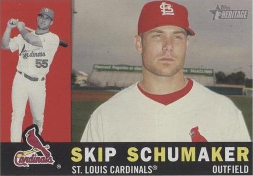 2009 Topps Heritage - Skip Schumaker #275
