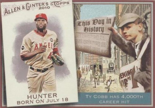 2010 Topps Allen & Ginter's - Torii Hunter #TDH39