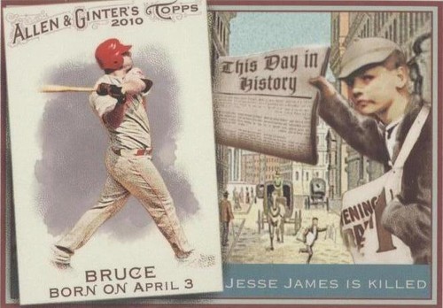 2010 Topps Allen & Ginter's - Jay Bruce #TDH72