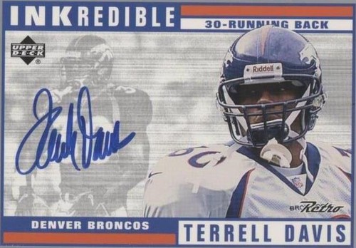 1999 Upper Deck Retro Terrell Davis #TD