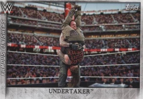 2015 Topps WWE Undisputed - Undertaker #FF-5