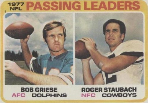 1978 Topps Bob Griese Roger Staubach #331