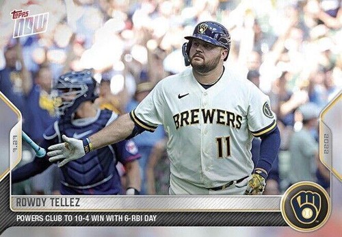 2022 Topps Now - Rowdy Tellez #604