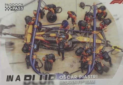 2024 Topps Paddock Pass Formula 1 - Oscar Piastri #BL-8