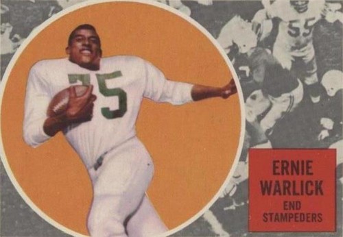 1960 Topps CFL Ernie Warlick #30