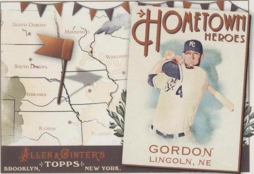 2011 Topps Allen & Ginter's - Alex Gordon #HH35