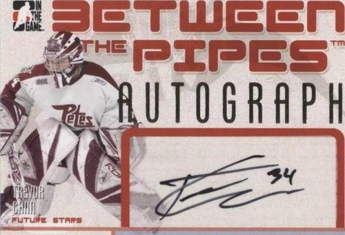 2006-07 In the Game Between the Pipes - Trevor Cann #A-TC
