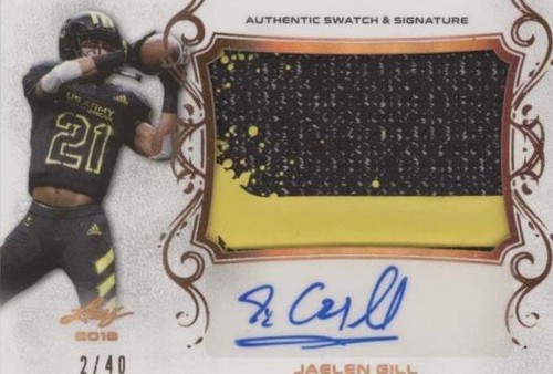2018 Leaf Metal U.S. Army All-American Bowl Jaelen Gill #PA-JG1