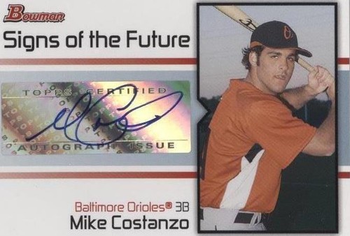 2008 Bowman - Mike Costanzo #SOF-MC
