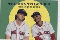 2018 Topps Archives - Andrew Benintendi Mookie Betts #301