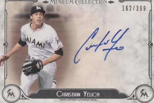 2014 Topps Museum Collection - Christian Yelich #AA-CY