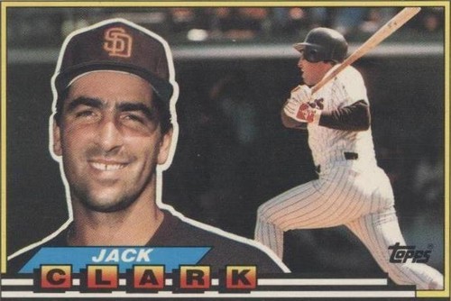 1989 Topps Big - Jack Clark #240