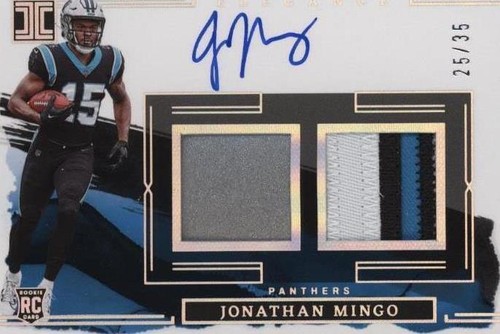 2023 Panini Impeccable Jonathan Mingo #19
