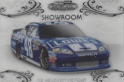 2012 Press Pass Showcase - Jimmie Johnson #SR 4
