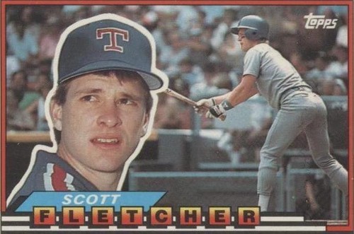 1989 Topps Big - Scott Fletcher #205