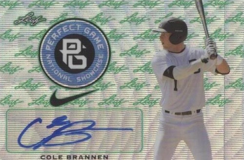 2016 Leaf Perfect Game National Showcase - Cole Brannen #BA-CB1