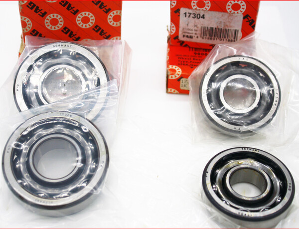 FAG SEASON 　MADE　IN　ITALY 　ナポリ Wheel Bearing Set,FAG NOS, Front & Rear Inner & Outer
