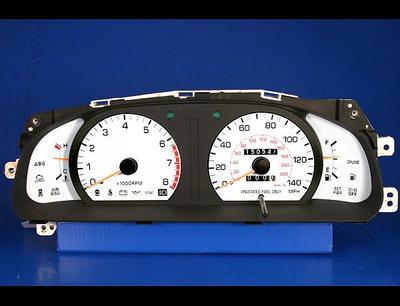 White Face Gauges for 1992-1996 Toyota Camry 2.2L i4