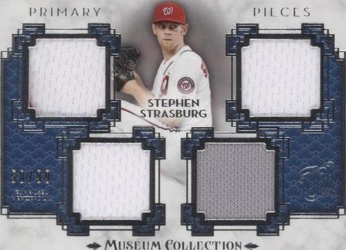 2014 Topps Museum Collection - Stephen Strasburg #PPQR-SS